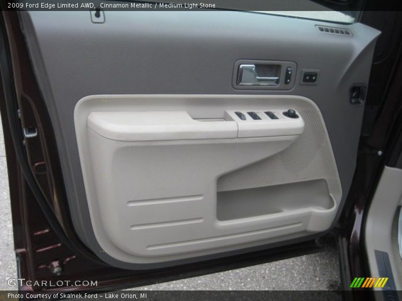 Cinnamon Metallic / Medium Light Stone 2009 Ford Edge Limited AWD