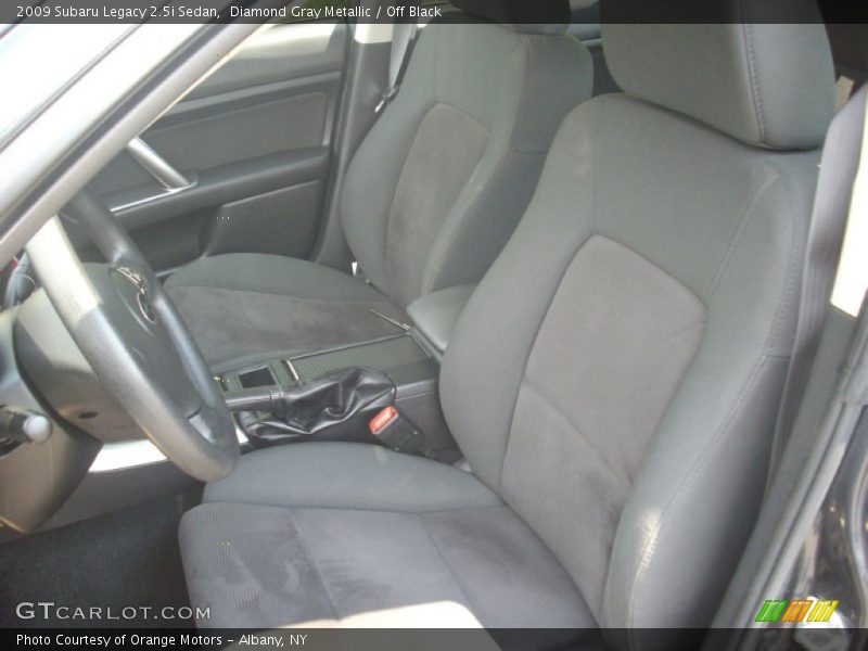Diamond Gray Metallic / Off Black 2009 Subaru Legacy 2.5i Sedan