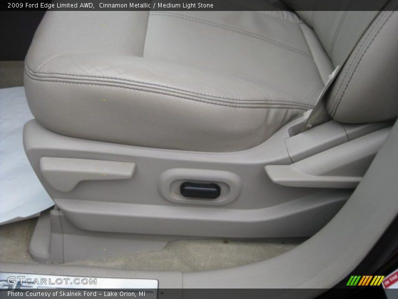 Cinnamon Metallic / Medium Light Stone 2009 Ford Edge Limited AWD