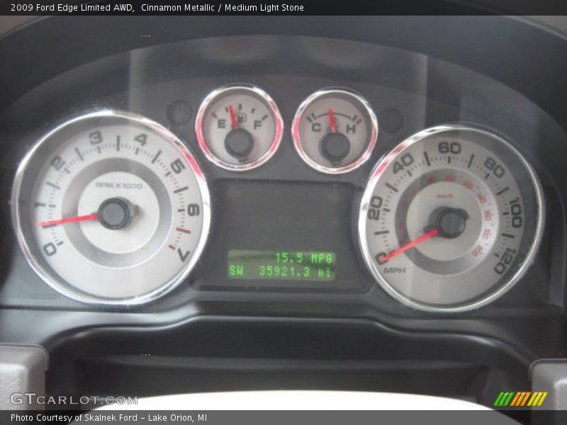 Cinnamon Metallic / Medium Light Stone 2009 Ford Edge Limited AWD