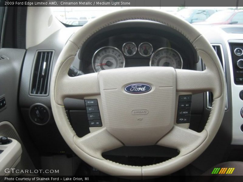Cinnamon Metallic / Medium Light Stone 2009 Ford Edge Limited AWD