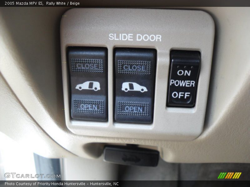 Controls of 2005 MPV ES