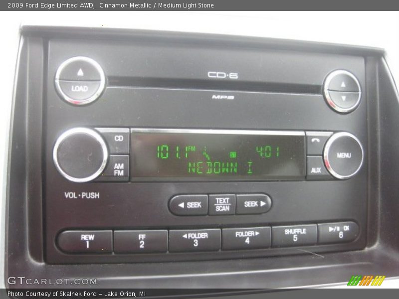 Cinnamon Metallic / Medium Light Stone 2009 Ford Edge Limited AWD
