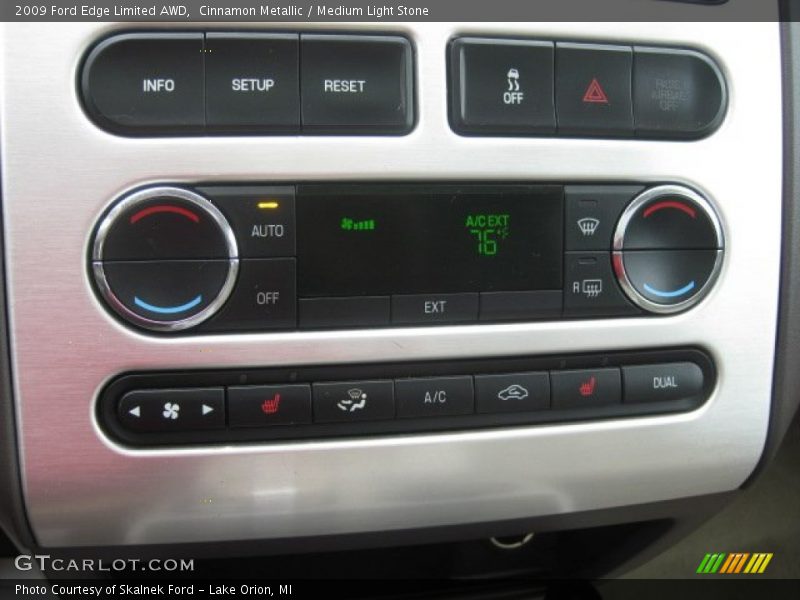 Cinnamon Metallic / Medium Light Stone 2009 Ford Edge Limited AWD