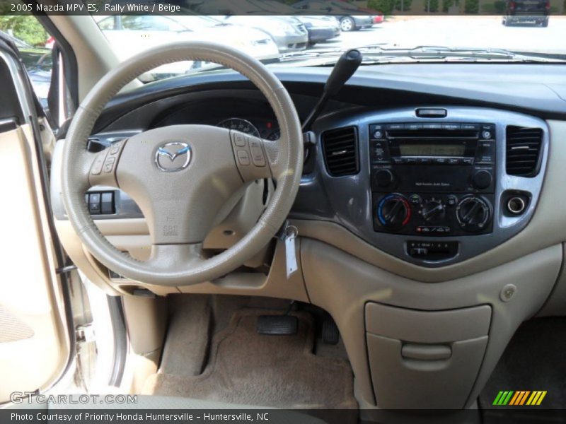 Dashboard of 2005 MPV ES