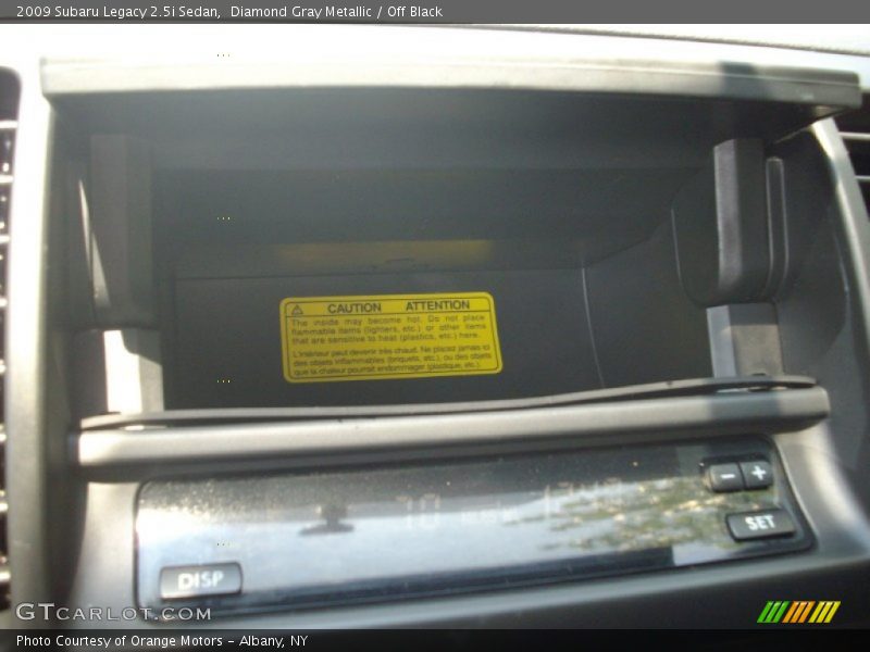 Diamond Gray Metallic / Off Black 2009 Subaru Legacy 2.5i Sedan