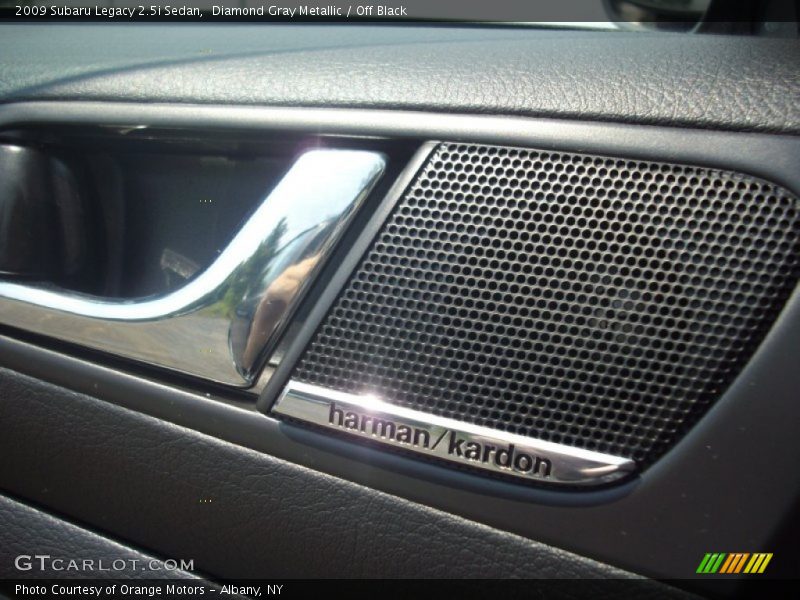Diamond Gray Metallic / Off Black 2009 Subaru Legacy 2.5i Sedan