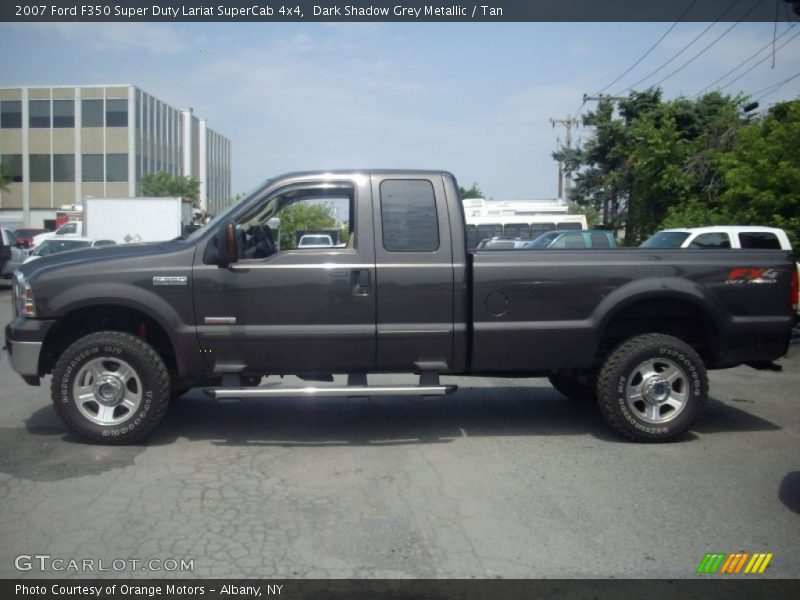  2007 F350 Super Duty Lariat SuperCab 4x4 Dark Shadow Grey Metallic