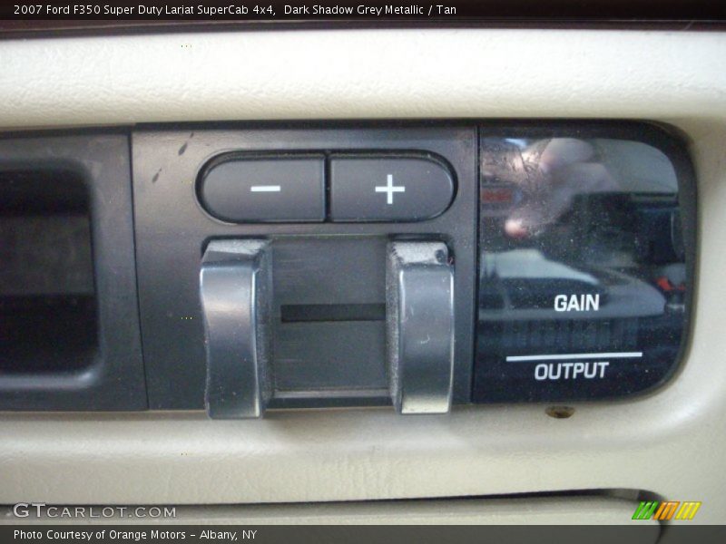 Dark Shadow Grey Metallic / Tan 2007 Ford F350 Super Duty Lariat SuperCab 4x4