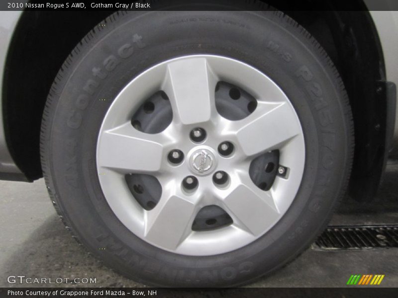 Gotham Gray / Black 2010 Nissan Rogue S AWD