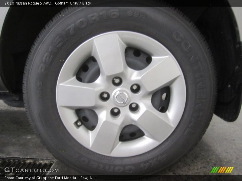 Gotham Gray / Black 2010 Nissan Rogue S AWD