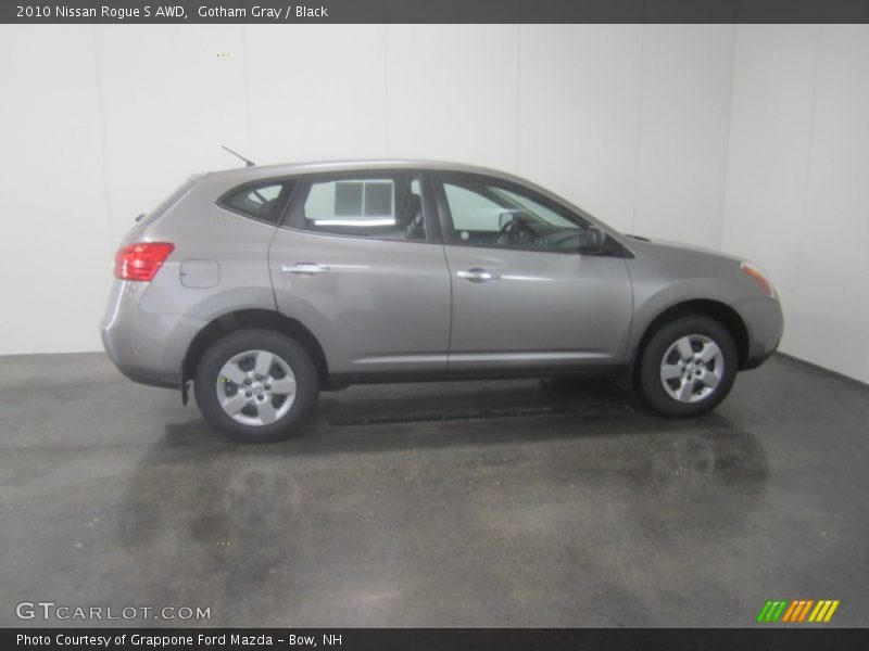 Gotham Gray / Black 2010 Nissan Rogue S AWD
