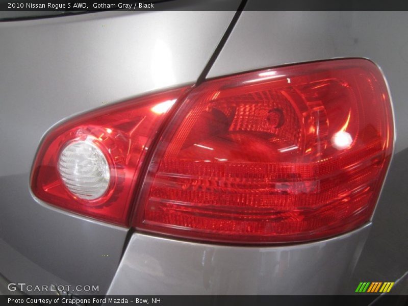 Gotham Gray / Black 2010 Nissan Rogue S AWD