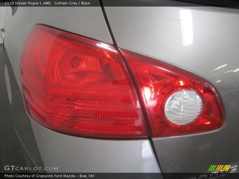 Gotham Gray / Black 2010 Nissan Rogue S AWD