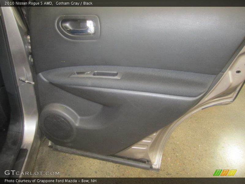 Gotham Gray / Black 2010 Nissan Rogue S AWD