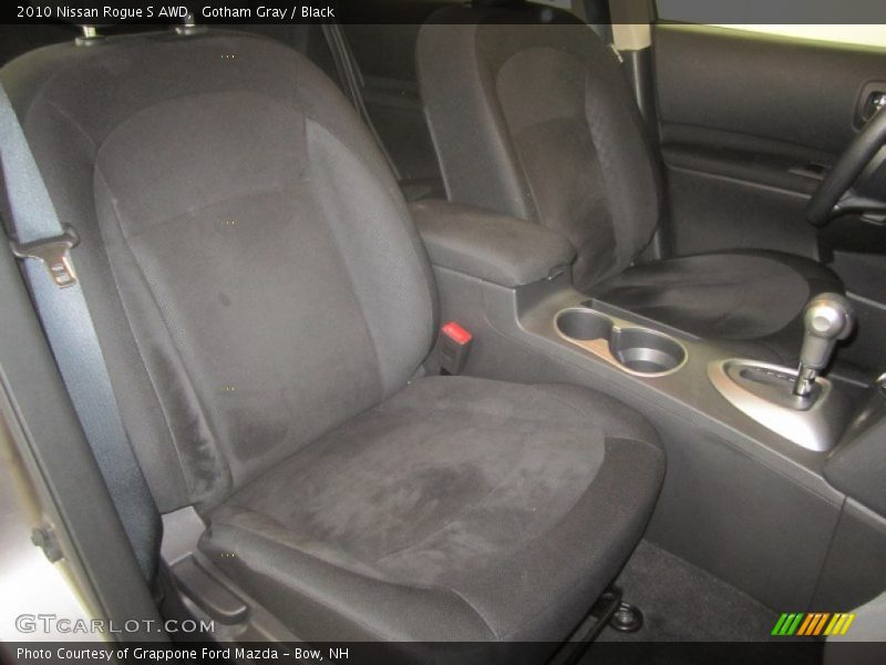 Gotham Gray / Black 2010 Nissan Rogue S AWD