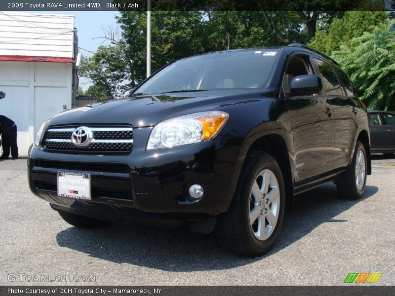 Black / Ash 2008 Toyota RAV4 Limited 4WD