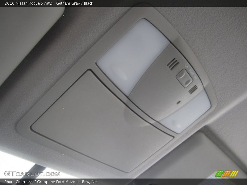 Gotham Gray / Black 2010 Nissan Rogue S AWD