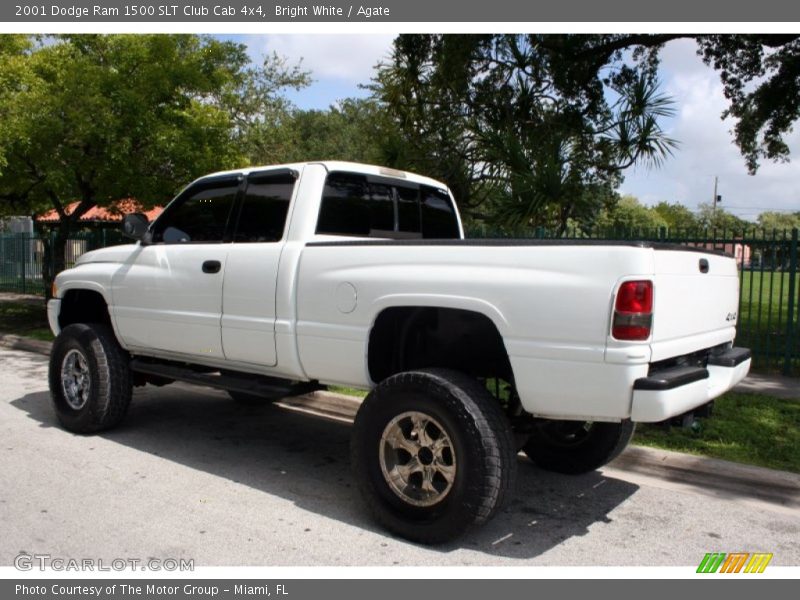 Bright White / Agate 2001 Dodge Ram 1500 SLT Club Cab 4x4