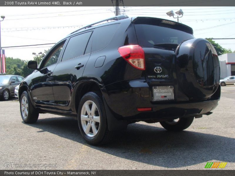 Black / Ash 2008 Toyota RAV4 Limited 4WD