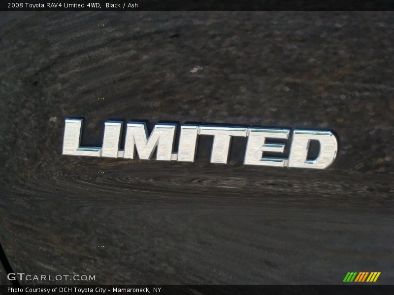 Black / Ash 2008 Toyota RAV4 Limited 4WD