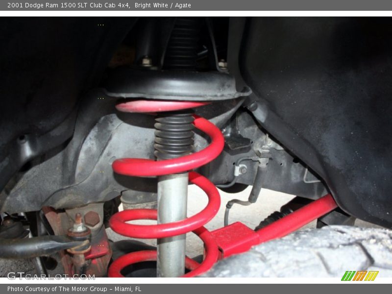Bright White / Agate 2001 Dodge Ram 1500 SLT Club Cab 4x4