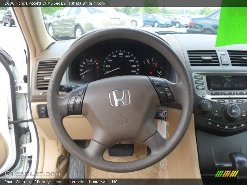 Taffeta White / Ivory 2006 Honda Accord LX V6 Sedan