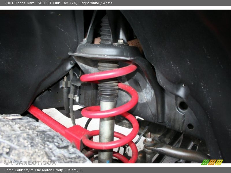 Bright White / Agate 2001 Dodge Ram 1500 SLT Club Cab 4x4