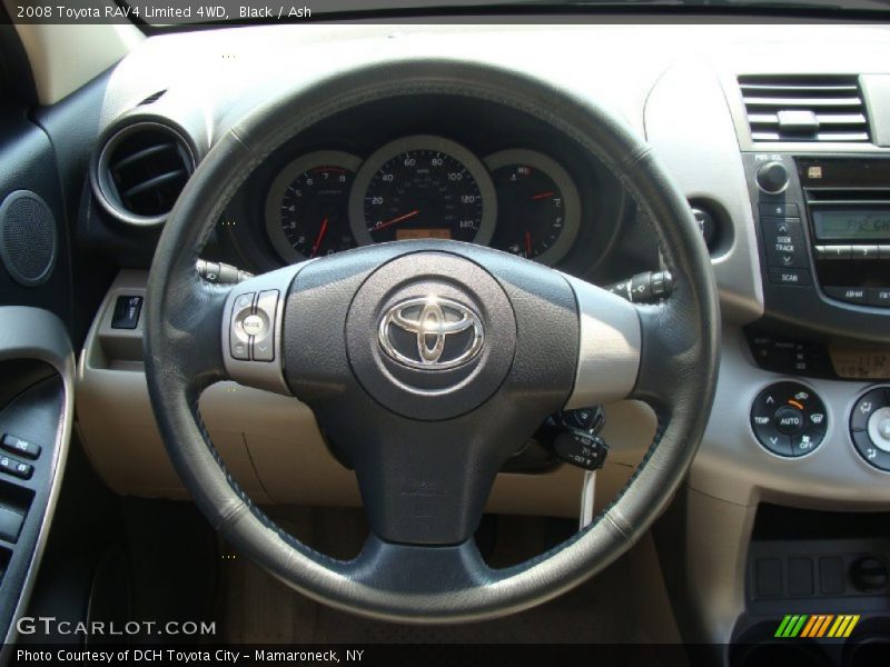 Black / Ash 2008 Toyota RAV4 Limited 4WD