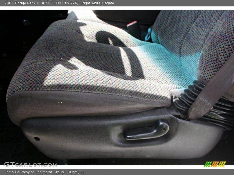 Bright White / Agate 2001 Dodge Ram 1500 SLT Club Cab 4x4