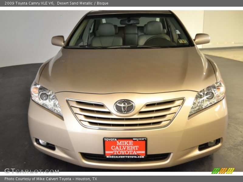 Desert Sand Metallic / Bisque 2009 Toyota Camry XLE V6