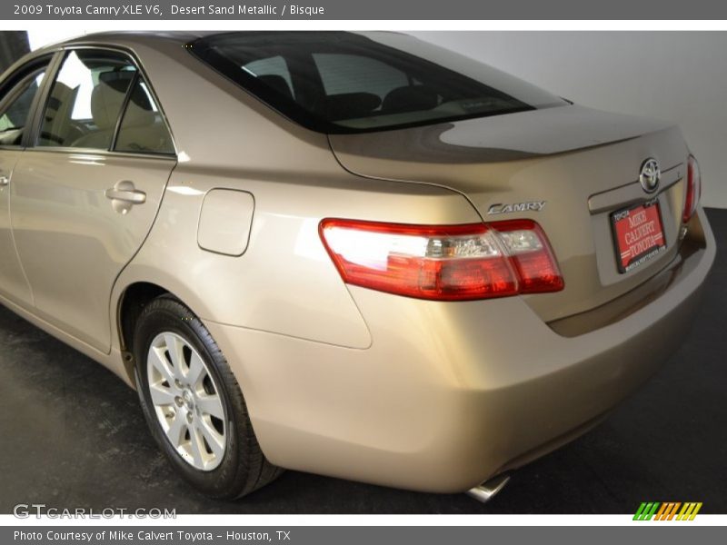 Desert Sand Metallic / Bisque 2009 Toyota Camry XLE V6