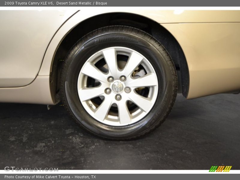 Desert Sand Metallic / Bisque 2009 Toyota Camry XLE V6