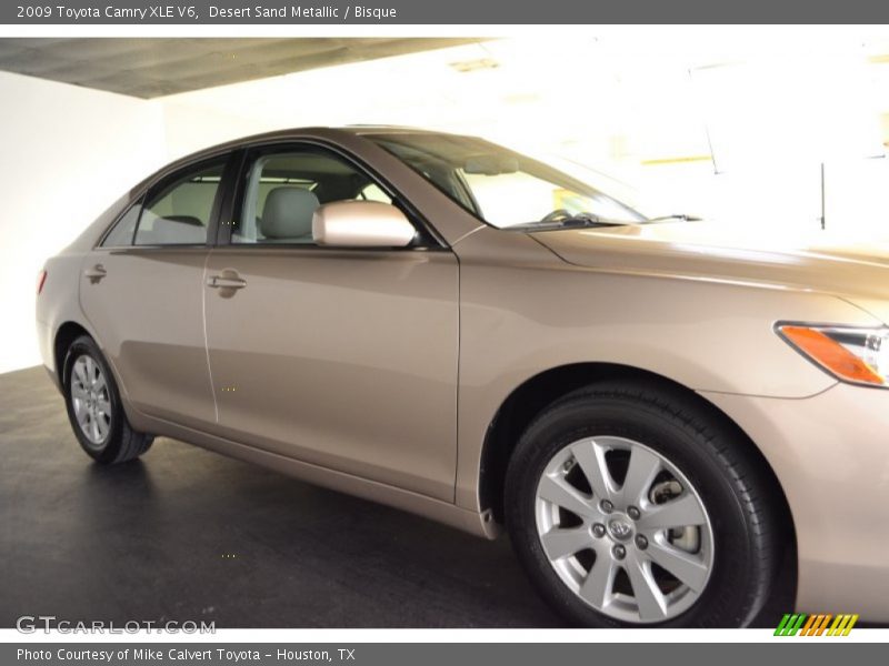 Desert Sand Metallic / Bisque 2009 Toyota Camry XLE V6