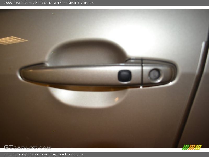 Desert Sand Metallic / Bisque 2009 Toyota Camry XLE V6
