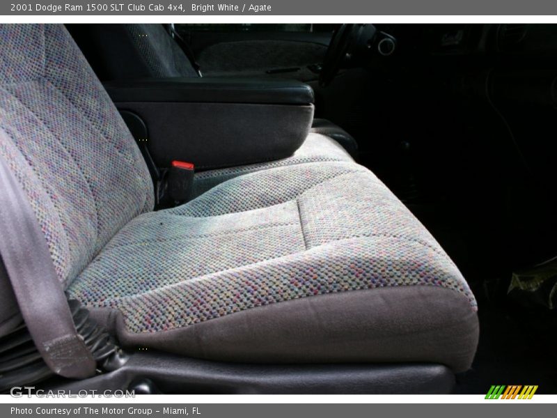 Bright White / Agate 2001 Dodge Ram 1500 SLT Club Cab 4x4