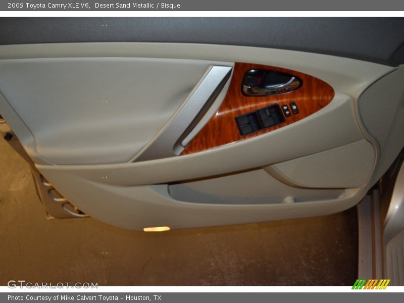 Desert Sand Metallic / Bisque 2009 Toyota Camry XLE V6