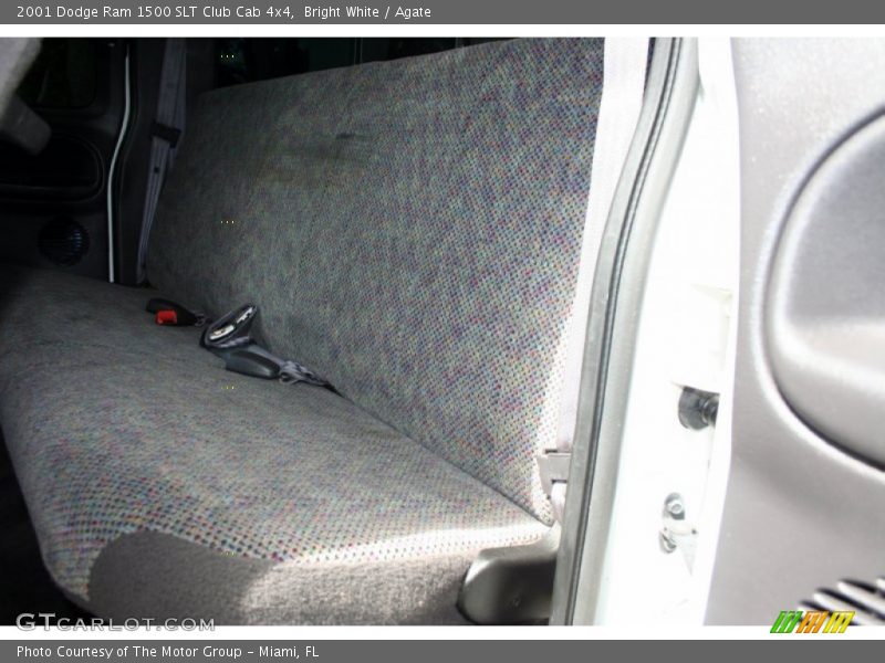 Bright White / Agate 2001 Dodge Ram 1500 SLT Club Cab 4x4