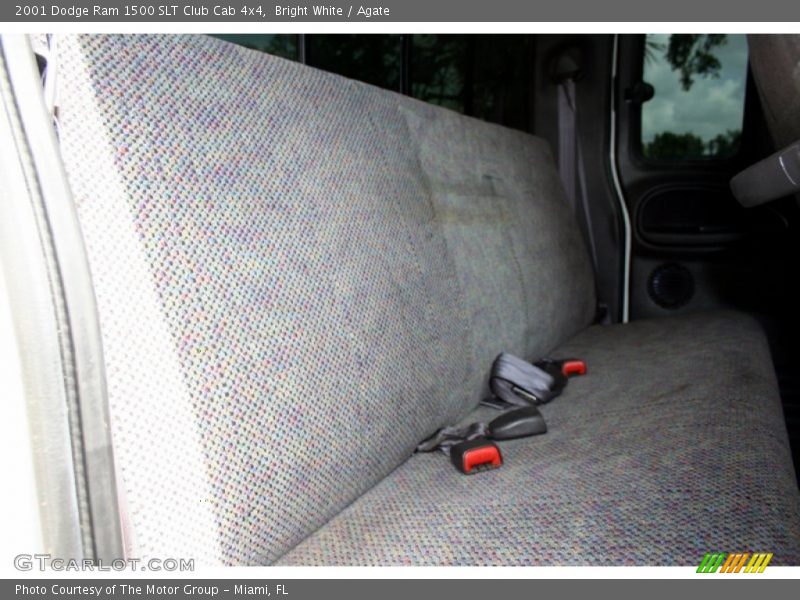 Bright White / Agate 2001 Dodge Ram 1500 SLT Club Cab 4x4