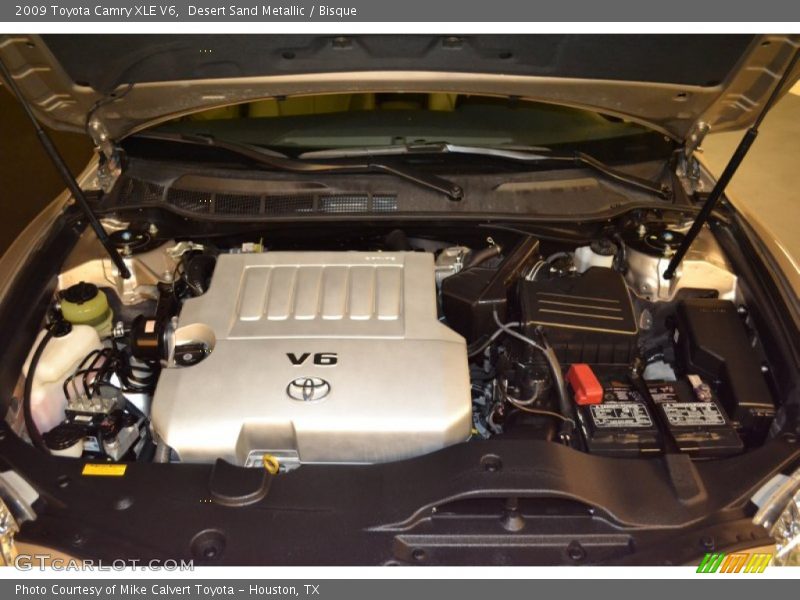 Desert Sand Metallic / Bisque 2009 Toyota Camry XLE V6