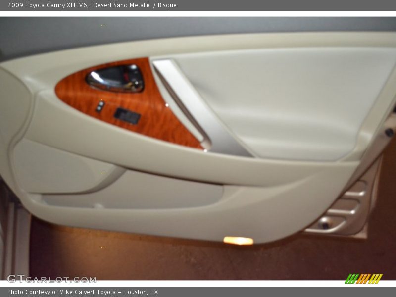 Desert Sand Metallic / Bisque 2009 Toyota Camry XLE V6