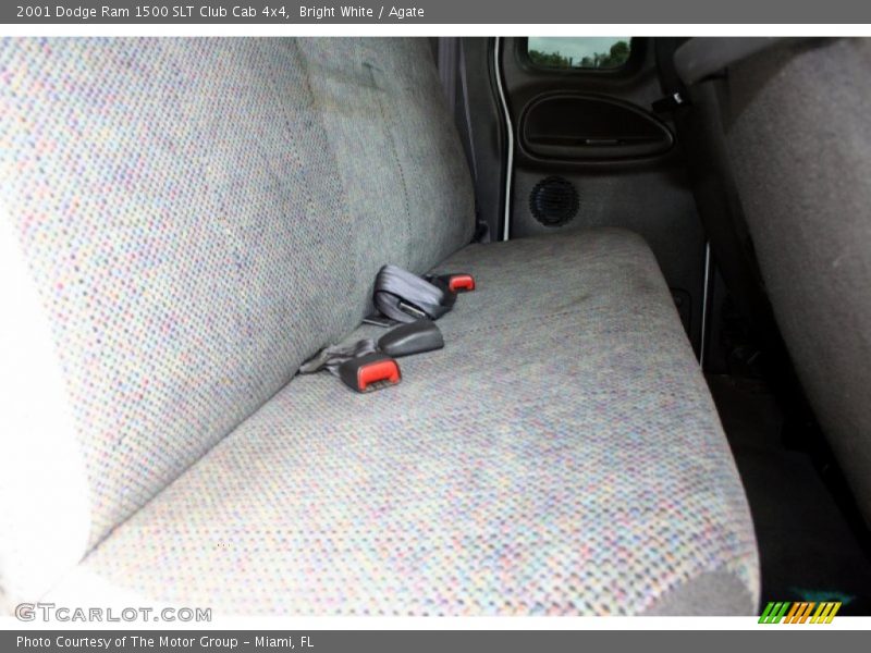 Bright White / Agate 2001 Dodge Ram 1500 SLT Club Cab 4x4