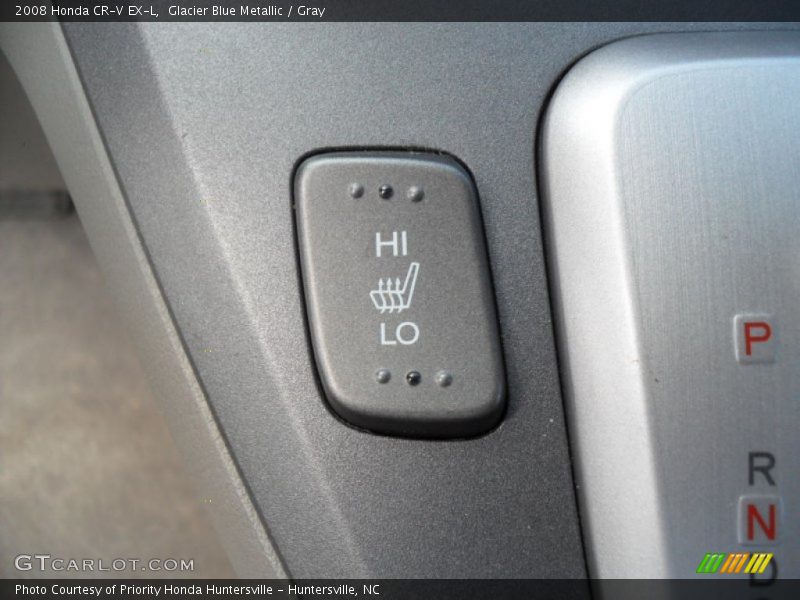 Glacier Blue Metallic / Gray 2008 Honda CR-V EX-L