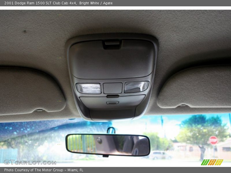 Bright White / Agate 2001 Dodge Ram 1500 SLT Club Cab 4x4