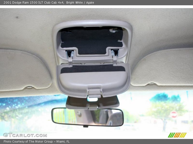 Bright White / Agate 2001 Dodge Ram 1500 SLT Club Cab 4x4