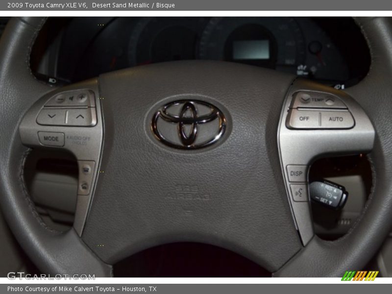 Desert Sand Metallic / Bisque 2009 Toyota Camry XLE V6