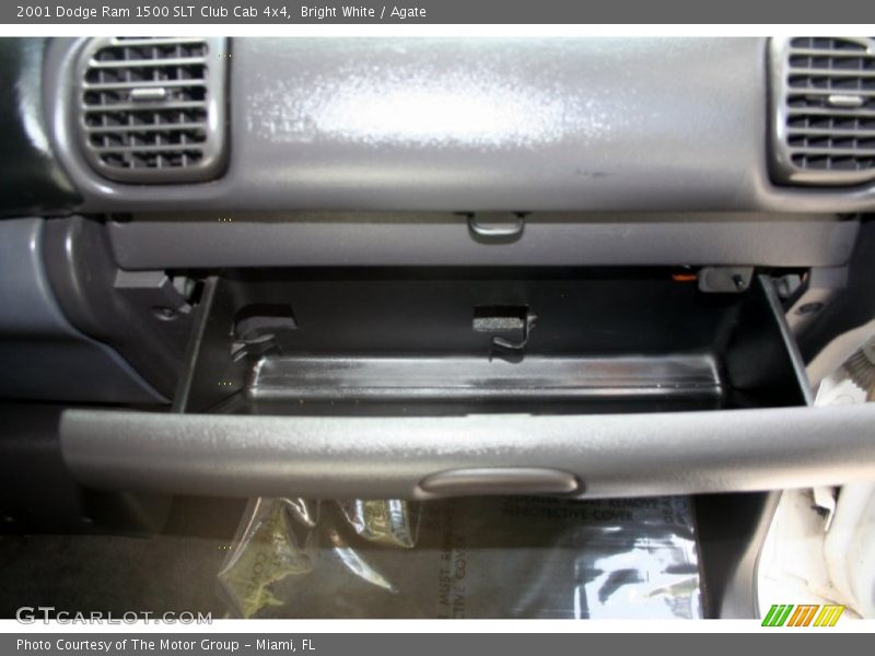 Bright White / Agate 2001 Dodge Ram 1500 SLT Club Cab 4x4