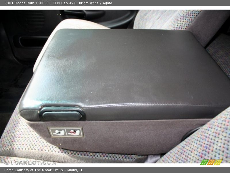 Bright White / Agate 2001 Dodge Ram 1500 SLT Club Cab 4x4