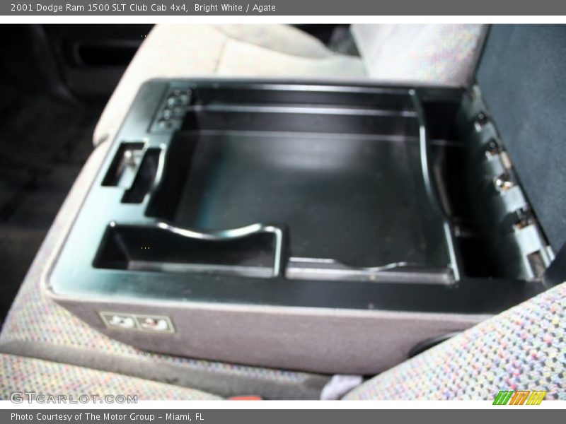 Bright White / Agate 2001 Dodge Ram 1500 SLT Club Cab 4x4