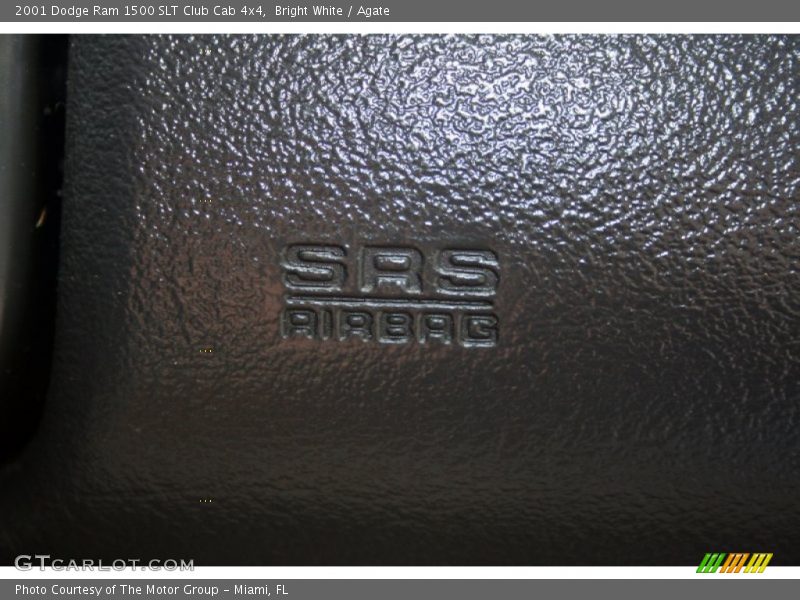 Bright White / Agate 2001 Dodge Ram 1500 SLT Club Cab 4x4